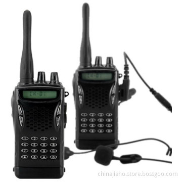 Walkie Talkie Set with Earpiece and Push to Talk Fingerbutton - 15km Communication Range (JH_WAT_011)